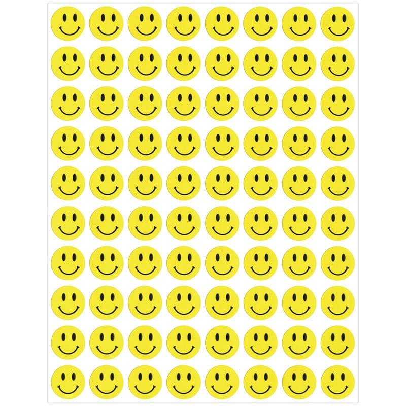 Small Smiley Face Stickers
