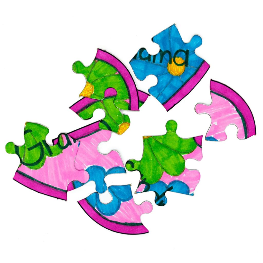 Hydrangea Puzzle PNG Kids Puzzles Sublimation (2885097)