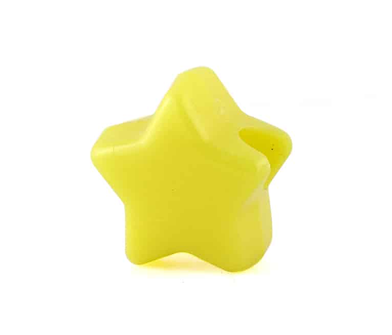 Star Pony Beads (13 mm), 200 Pcs.  Craft and Classroom Supplies by Hygloss