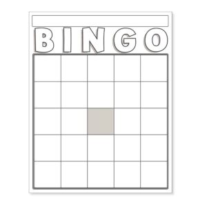 Bingo Boards and Chips